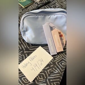 polite society fanny pack & lip